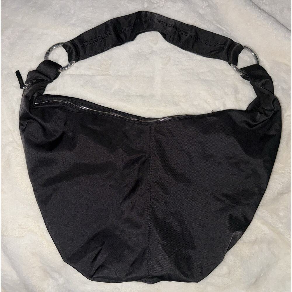 Lululemon Gym Bag Black White Shoulder Tote Yoga Beach Diaper Bag